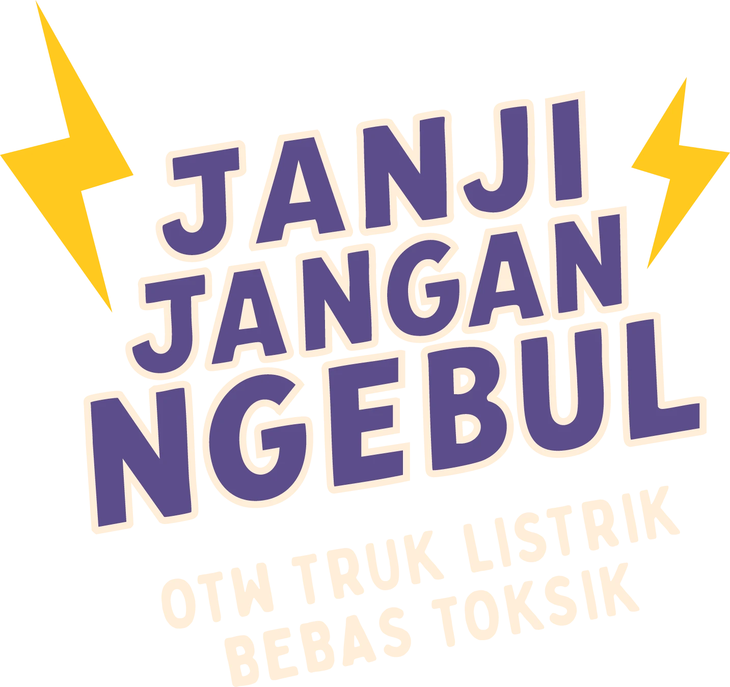 Janji Jangan Ngebul — OTW Truk Listrik Anti Toksik