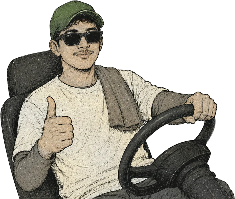 Abang driver truk